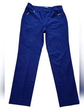 Women’s Royal Blue Straight-Leg Jeans